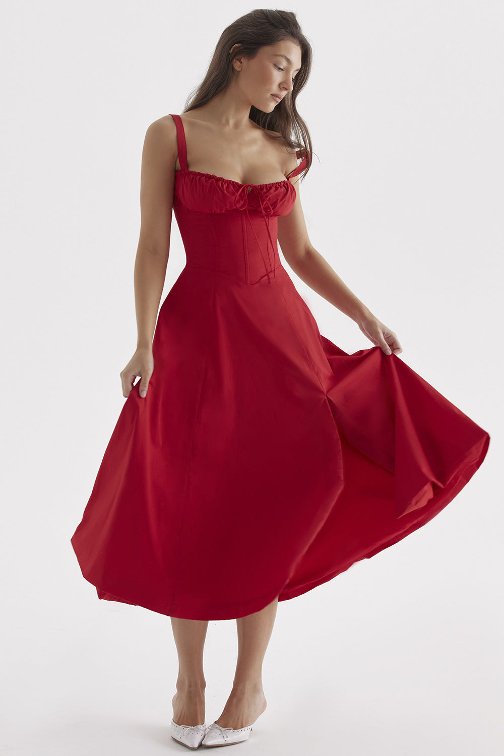 Ella | Elegante Zomerjurk | Midi
