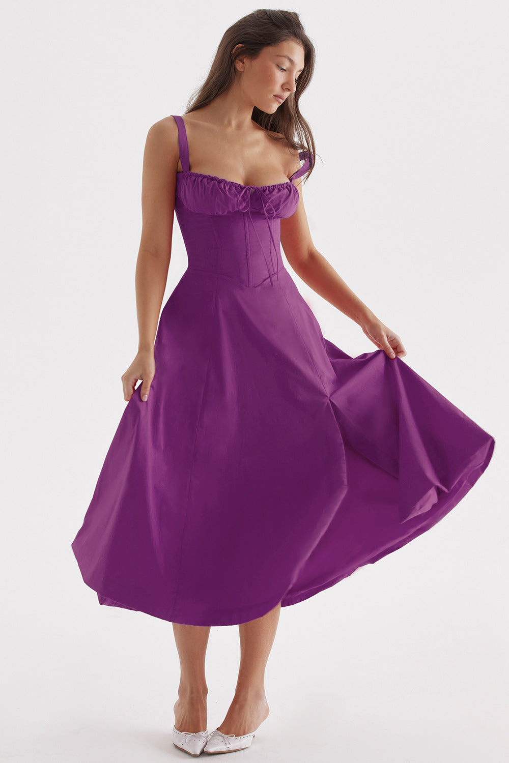 Ella | Elegante Zomerjurk | Midi