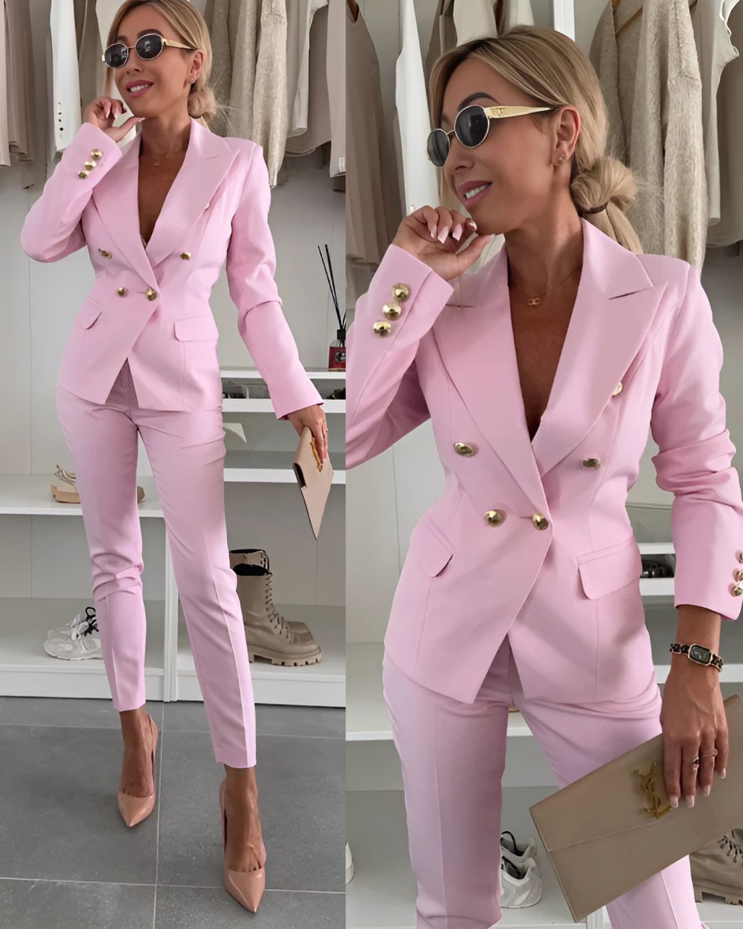 Chique elegante 2 delige vrouwen set