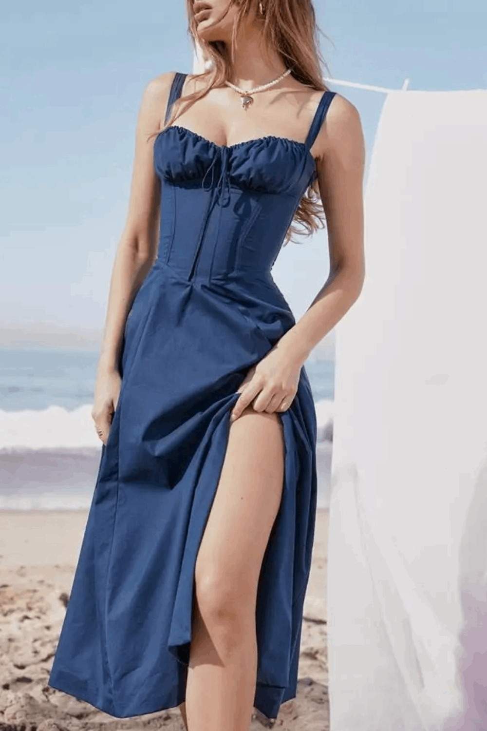Ella | Elegante Zomerjurk | Midi