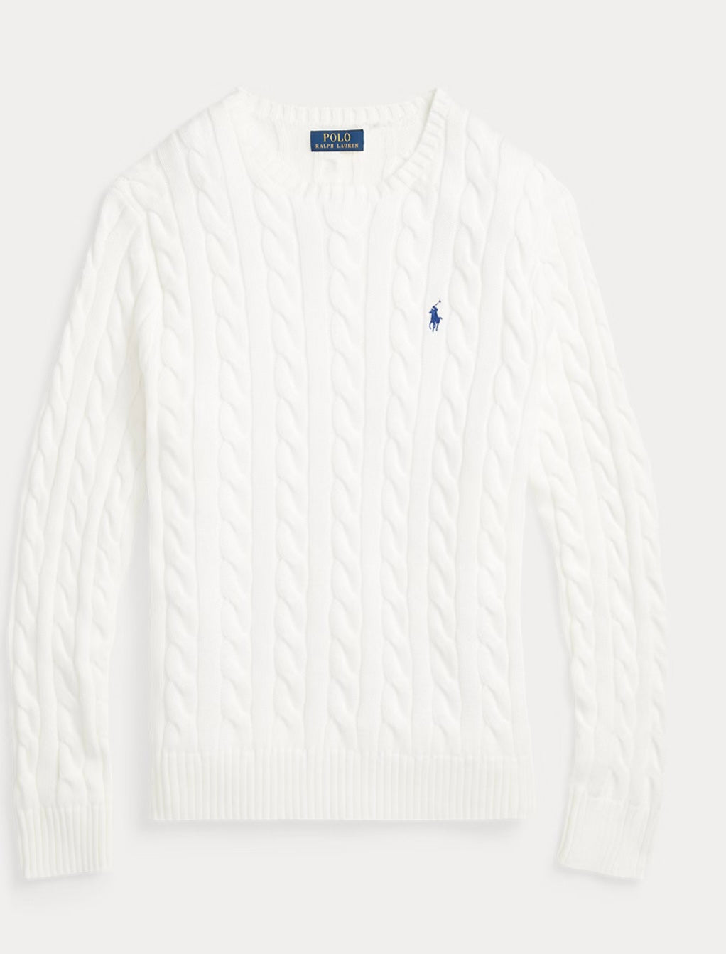 RL cable knit sweater