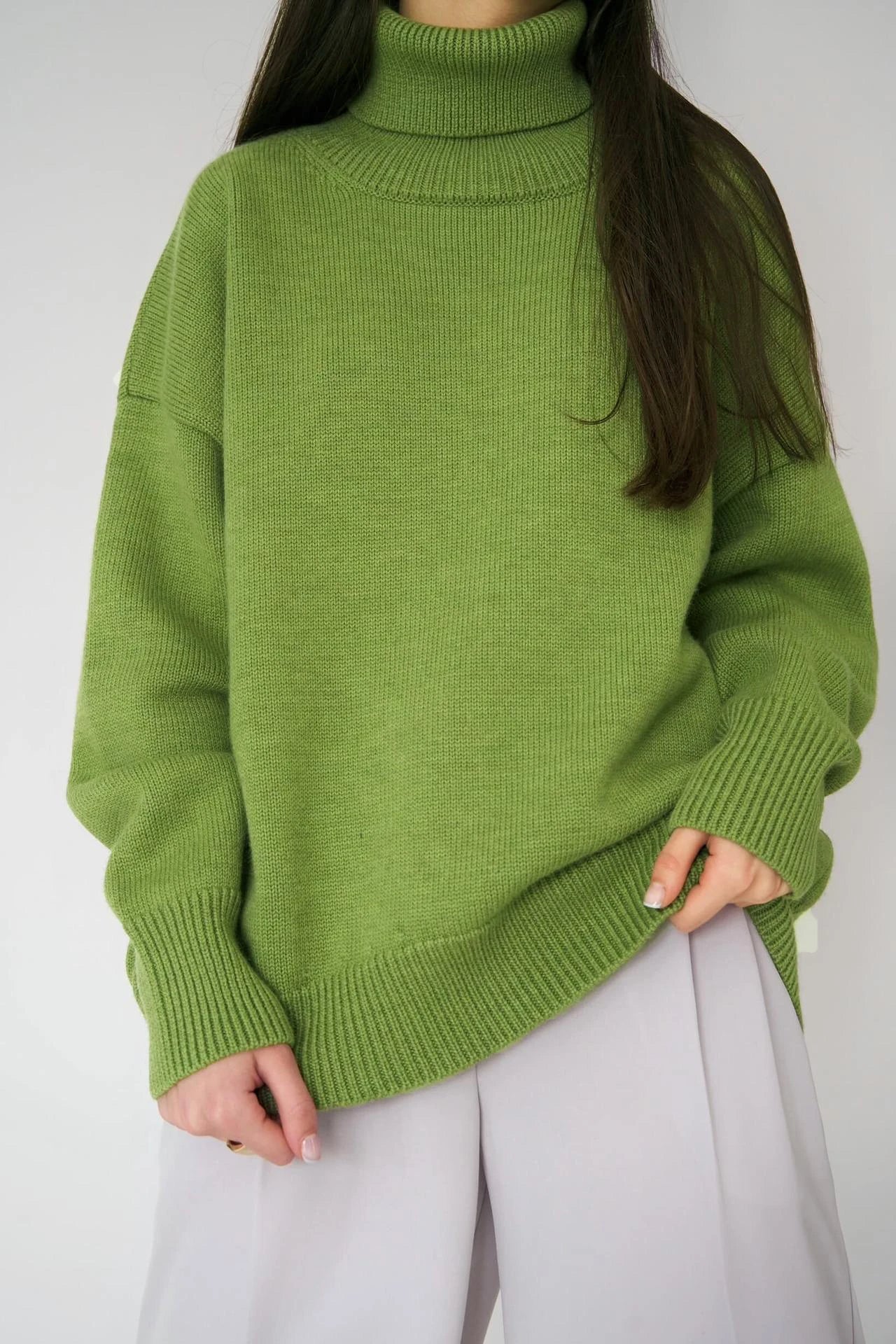 Romia | Gebreide Coltrui met Relaxed Fit