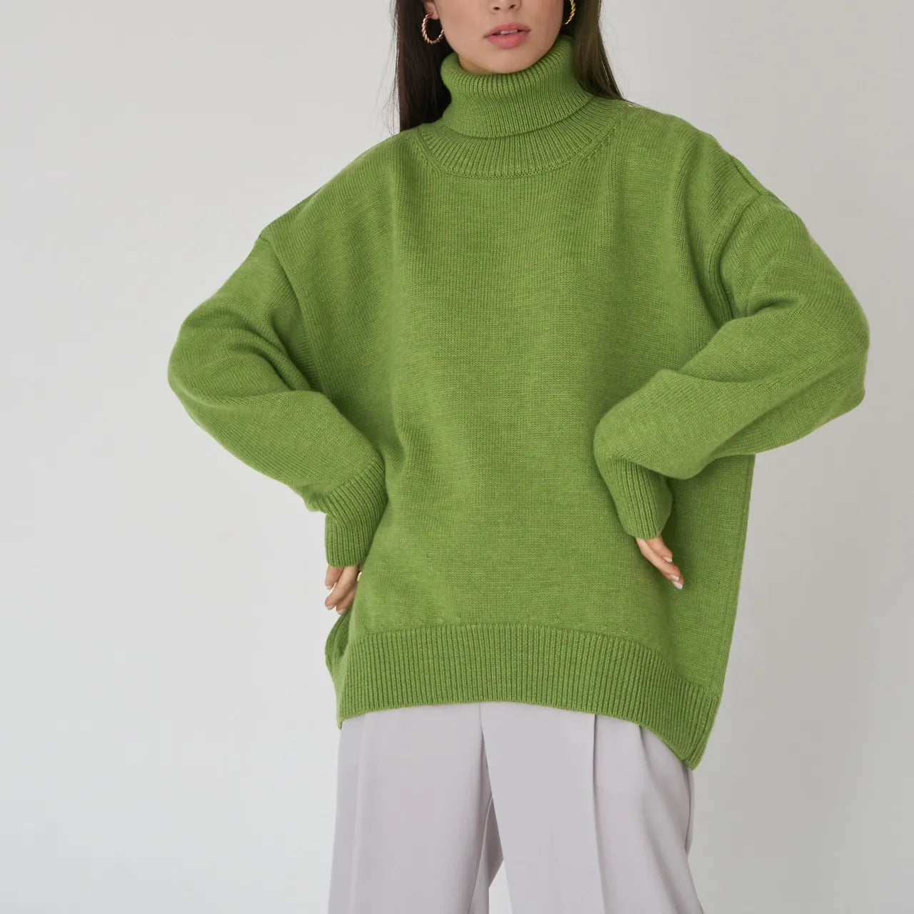 Romia | Gebreide Coltrui met Relaxed Fit
