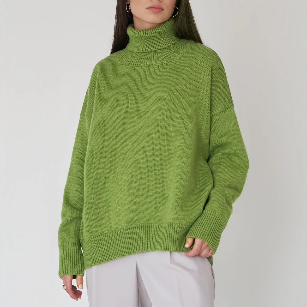 Romia | Gebreide Coltrui met Relaxed Fit