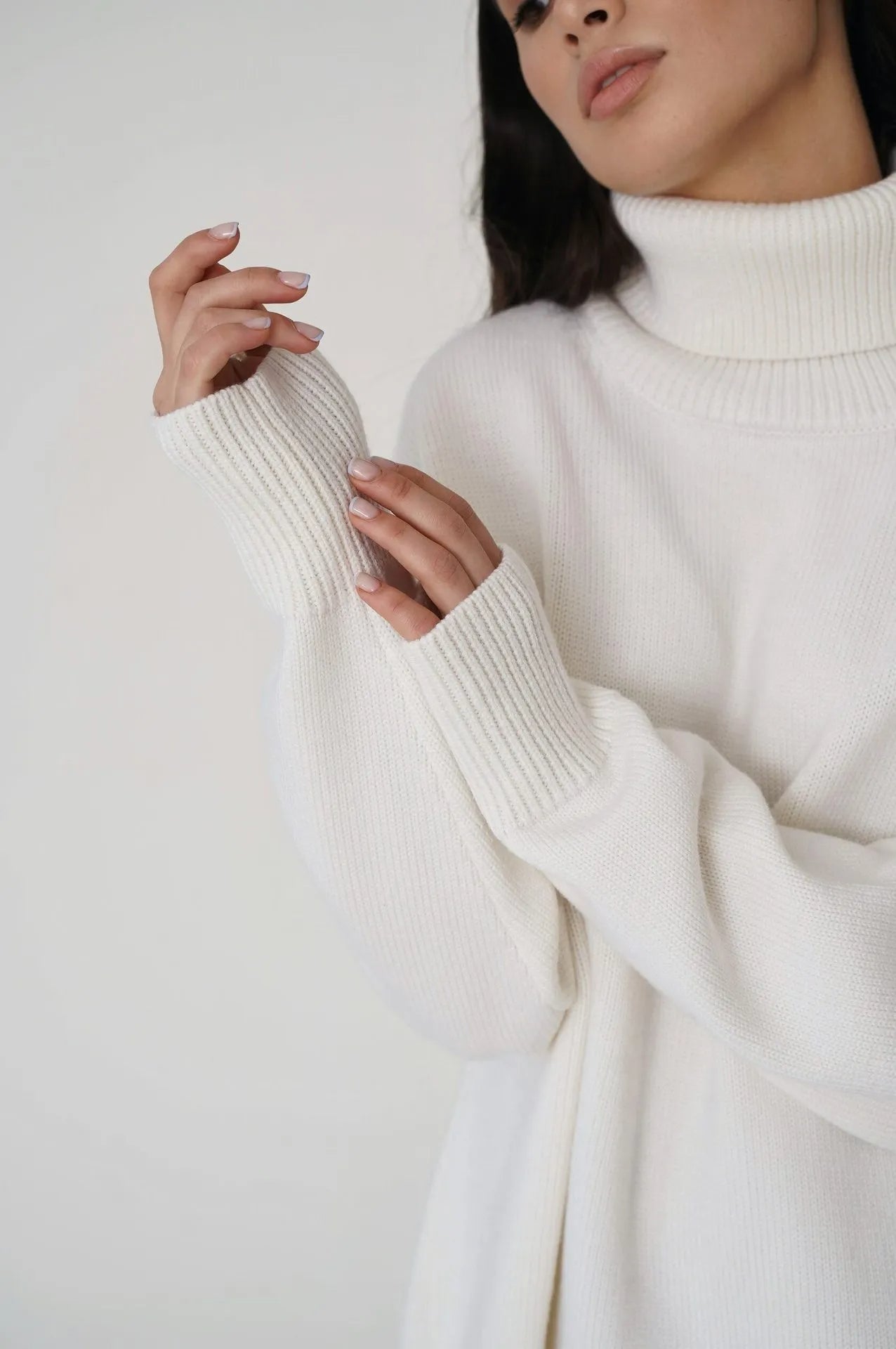 Romia | Gebreide Coltrui met Relaxed Fit