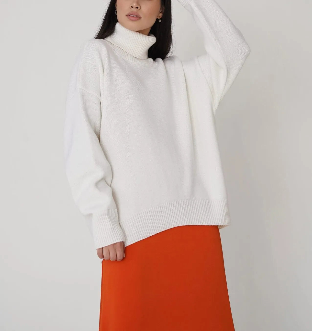 Romia | Gebreide Coltrui met Relaxed Fit