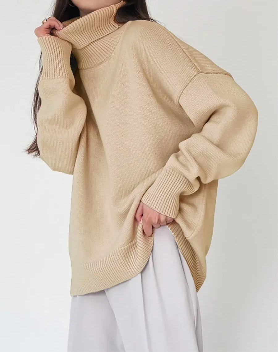Romia | Gebreide Coltrui met Relaxed Fit
