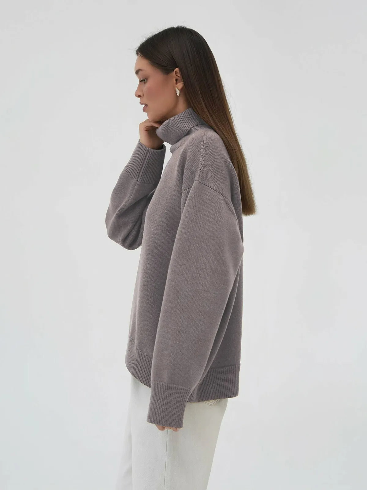 Romia | Gebreide Coltrui met Relaxed Fit