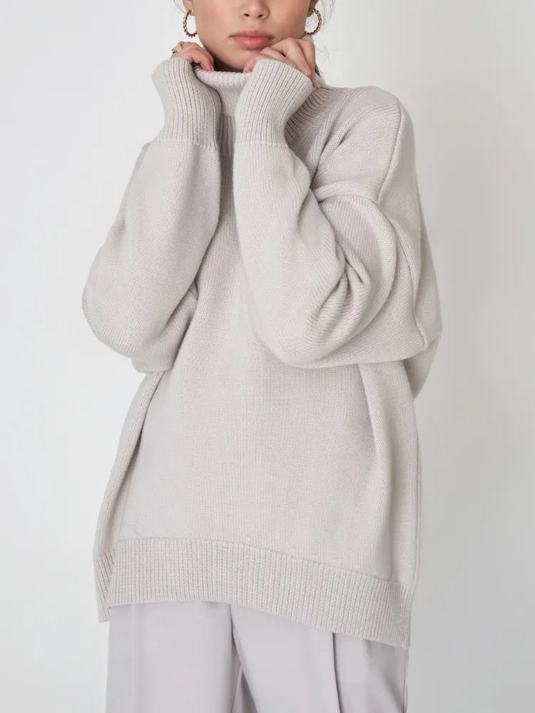 Romia | Gebreide Coltrui met Relaxed Fit
