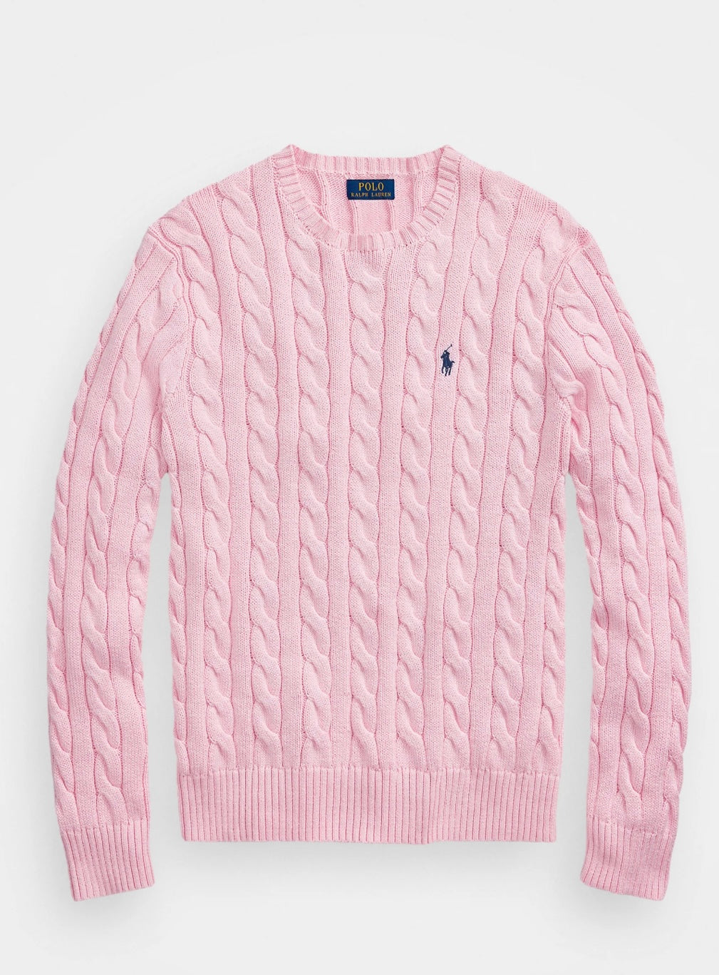 RL cable knit sweater