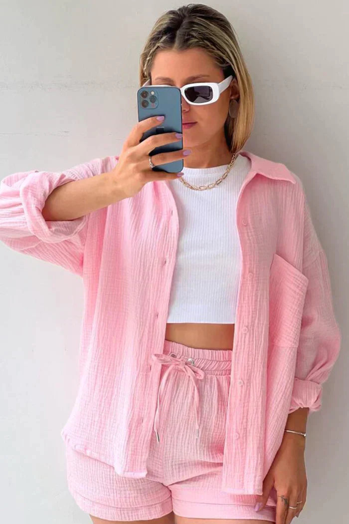 Gyonna | Zomerse 2-Delige Set met Shorts