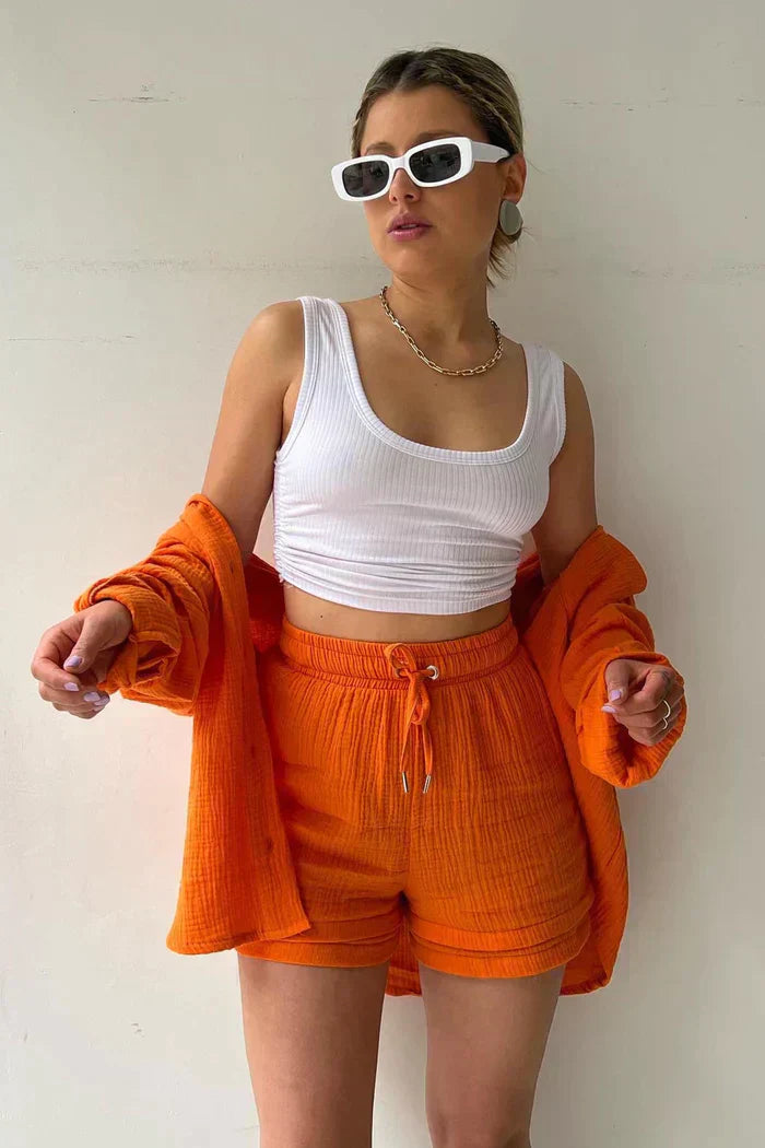 Gyonna | Zomerse 2-Delige Set met Shorts