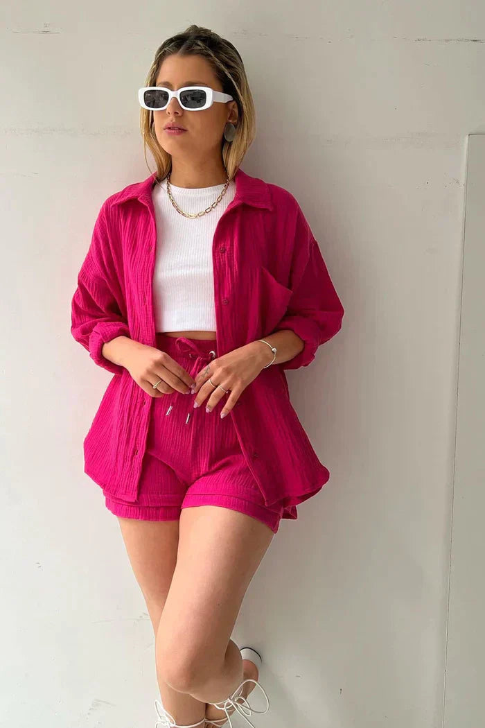 Gyonna | Zomerse 2-Delige Set met Shorts