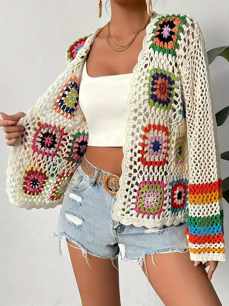 Luchtig en chique dames cardigan met comfortabele pasvorm