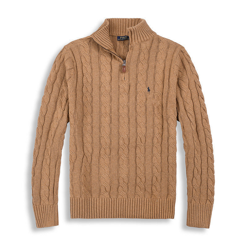RL HALF-ZIP SWEATER