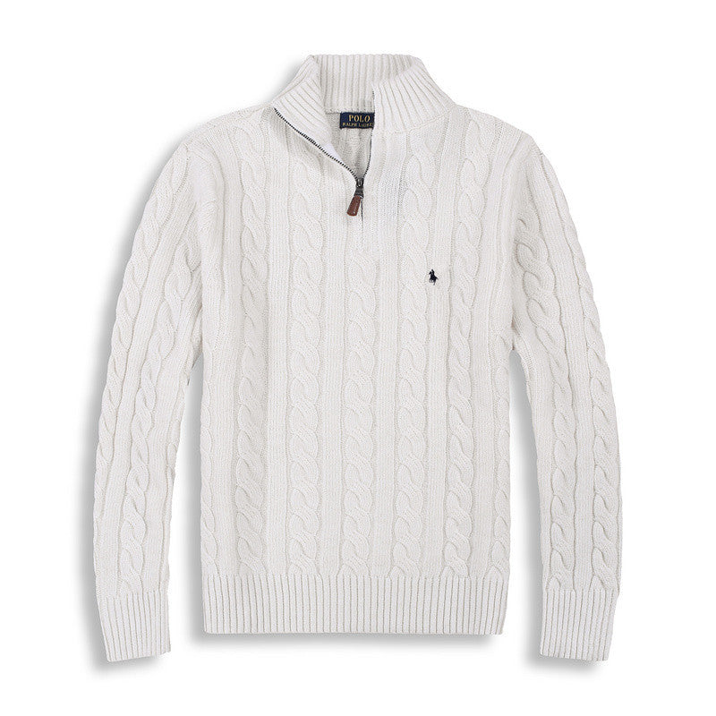 RL HALF-ZIP SWEATER
