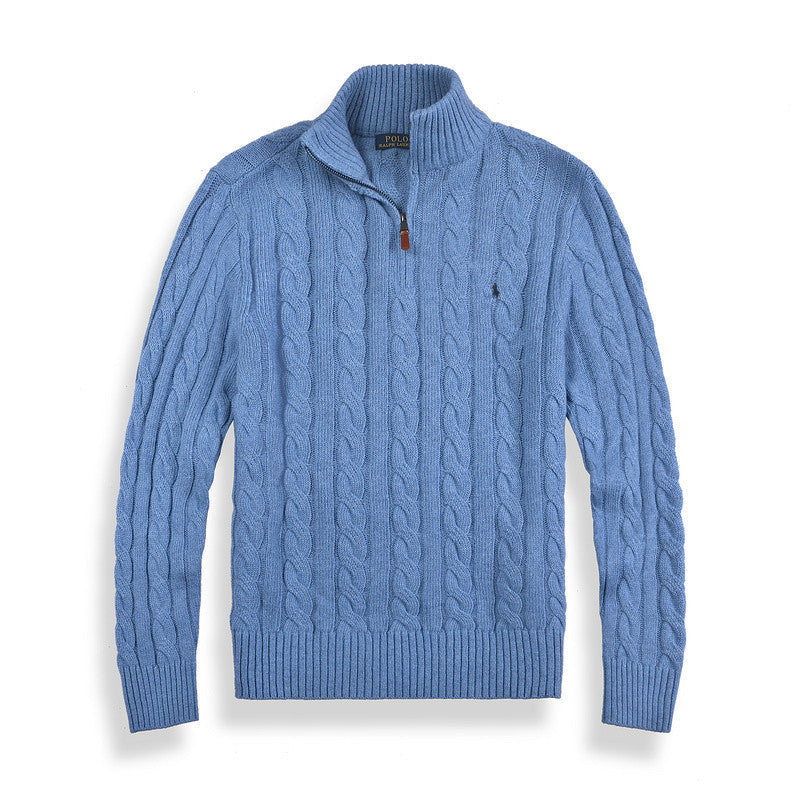 RL HALF-ZIP SWEATER