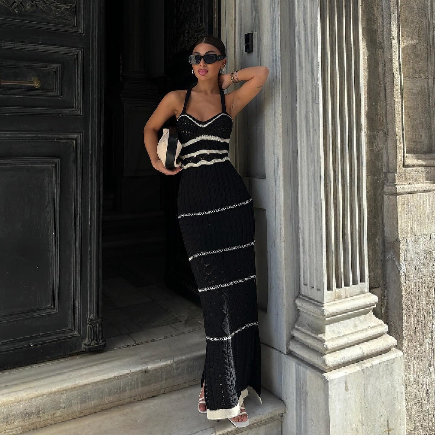 Bohemian Ibiza dress | Maxi