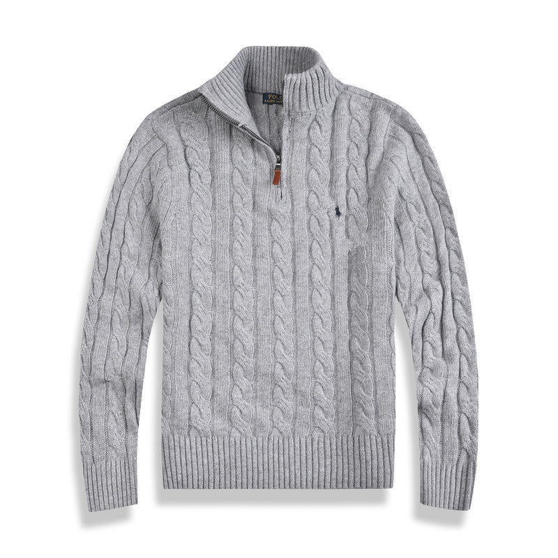 RL HALF-ZIP SWEATER
