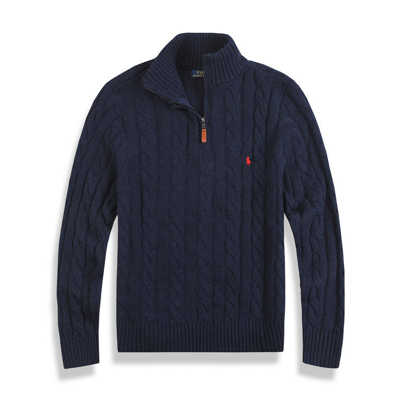 RL HALF-ZIP SWEATER