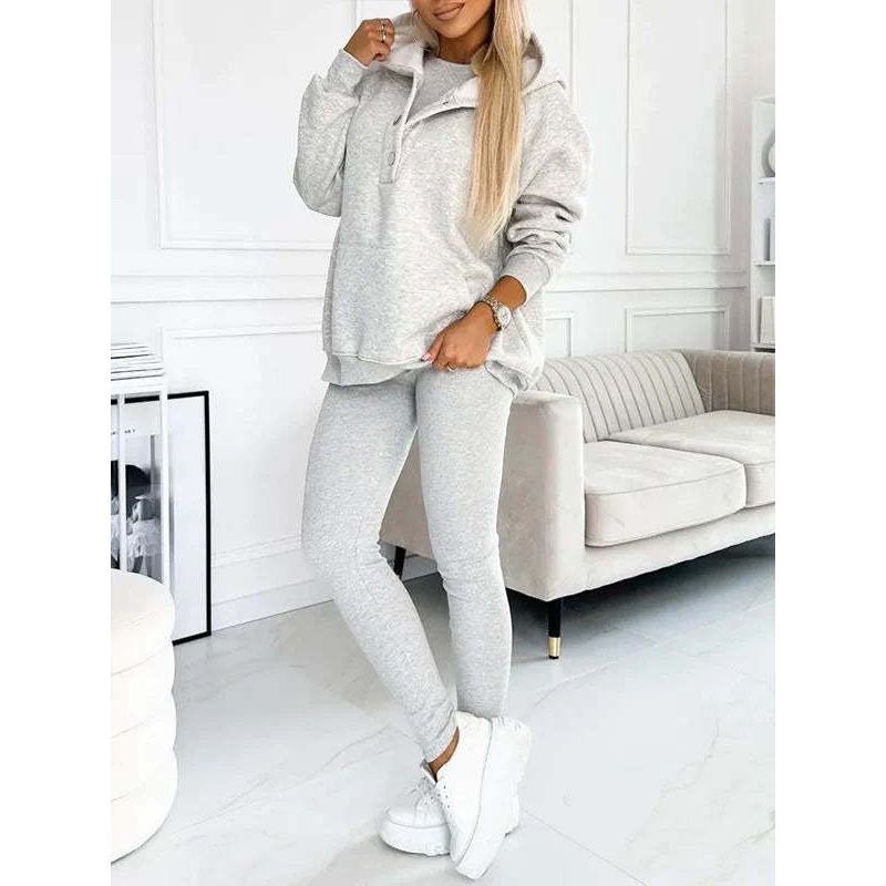 Cozy | Comfortabele 3-delige Oversized Hoodie Set