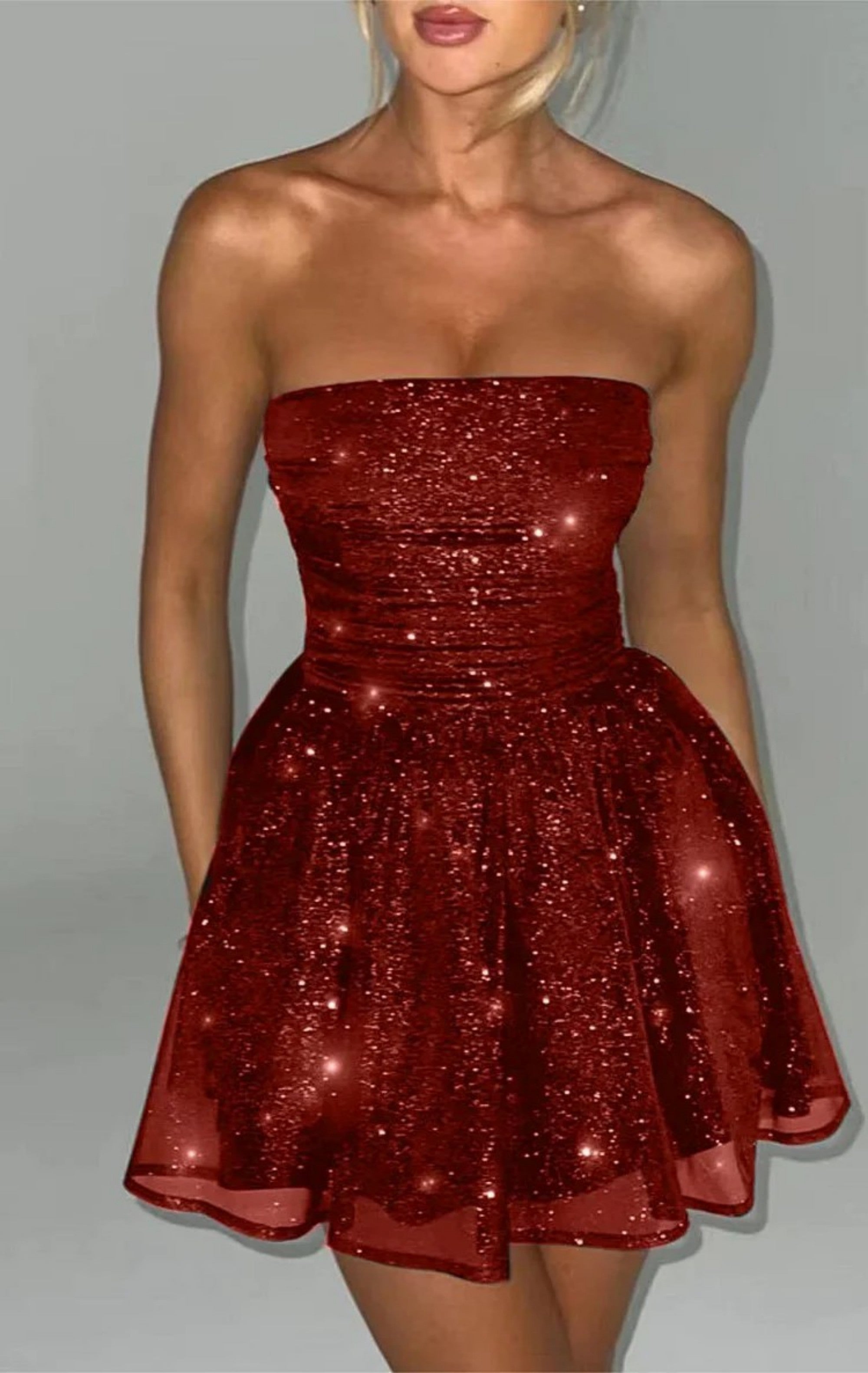 Katy | Sparkle Mini Dress