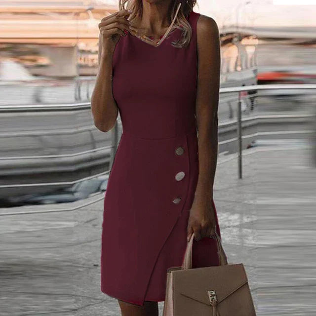 Elsje | Knopen-Detail Jurk