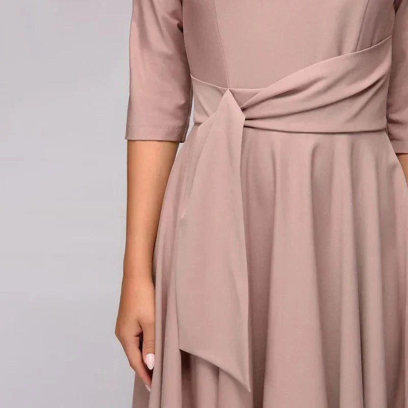 Eveline | Elegante Midi Jurk