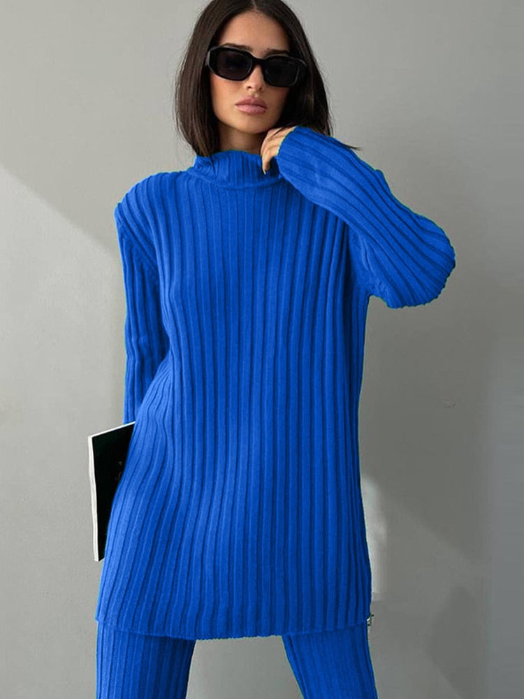 Zachte en comfortabele dames set met chique co-ord look