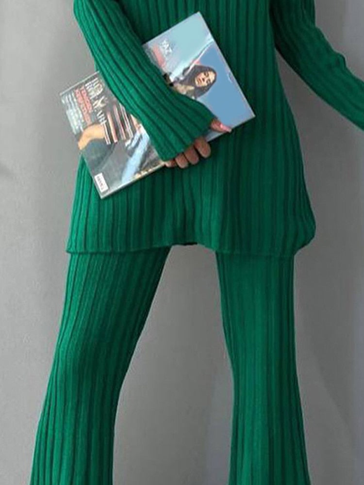 Zachte en comfortabele dames set met chique co-ord look