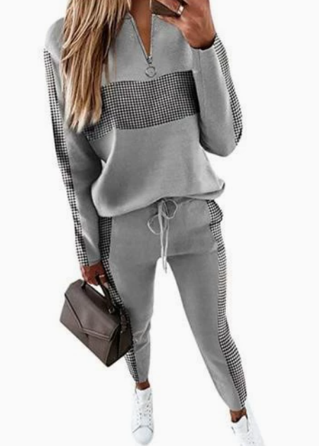 Amber Premium Joggingpak – Luxe Comfortabel Huispak voor Vrouwen