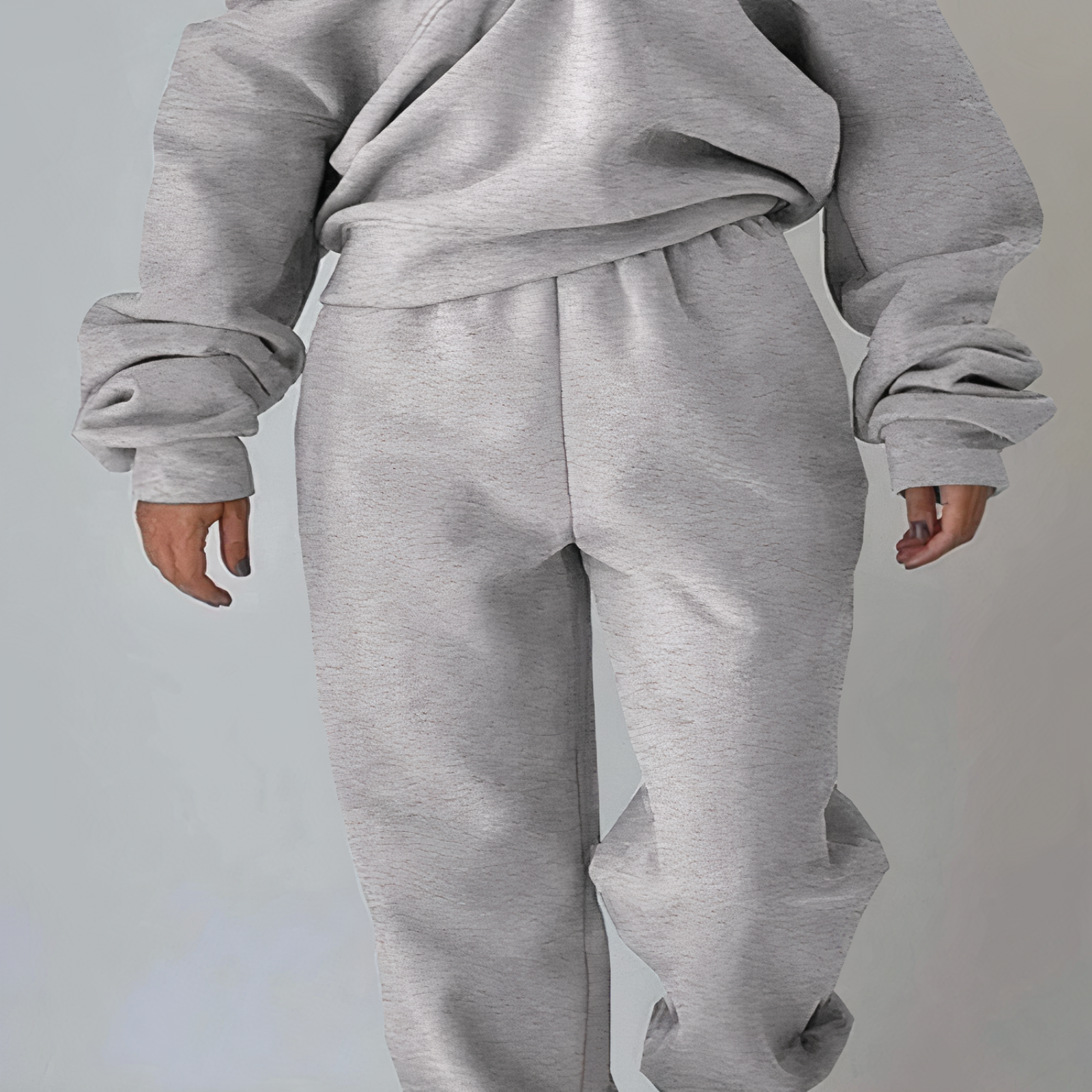 Zachte en comfortabele dames set met warme fleece