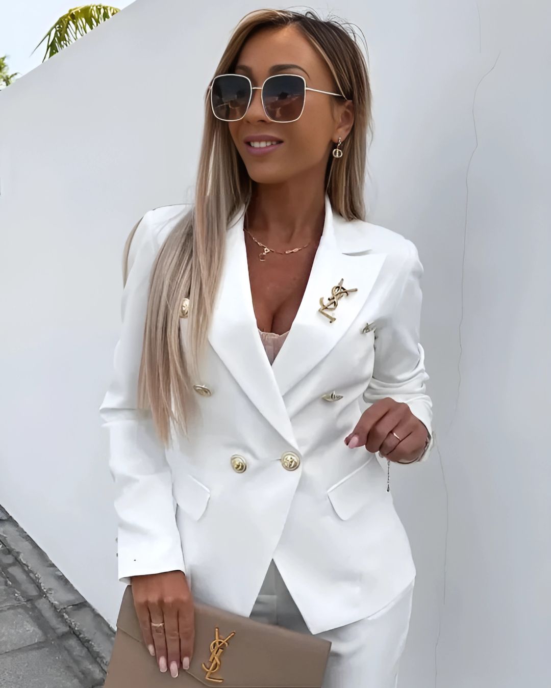 Chique elegante 2 delige vrouwen set