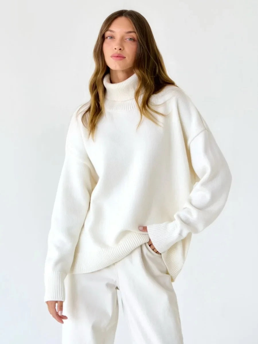 Romia | Gebreide Coltrui met Relaxed Fit