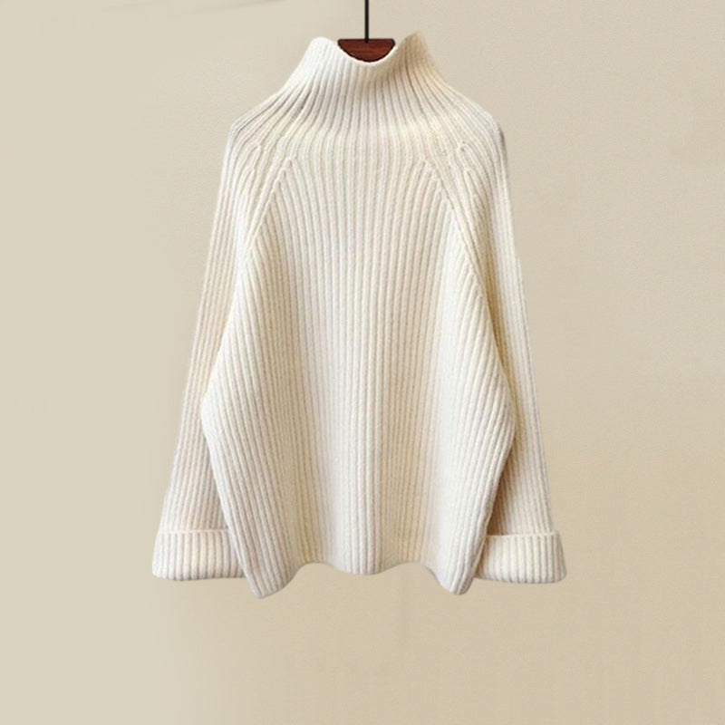 Zachte en warme dames set met comfortabele sweater en bodywarmer