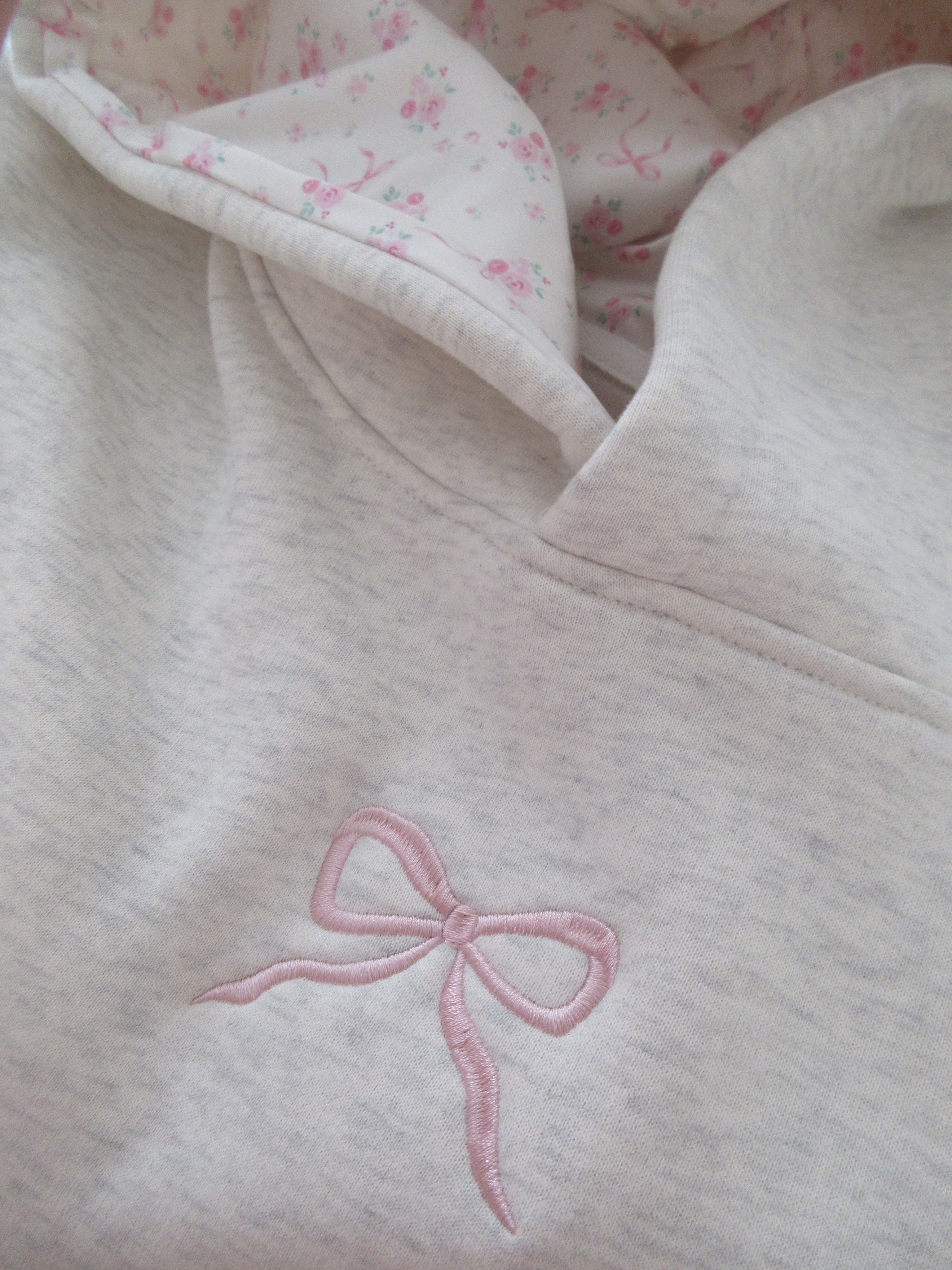 Oversized Bow Hoodie