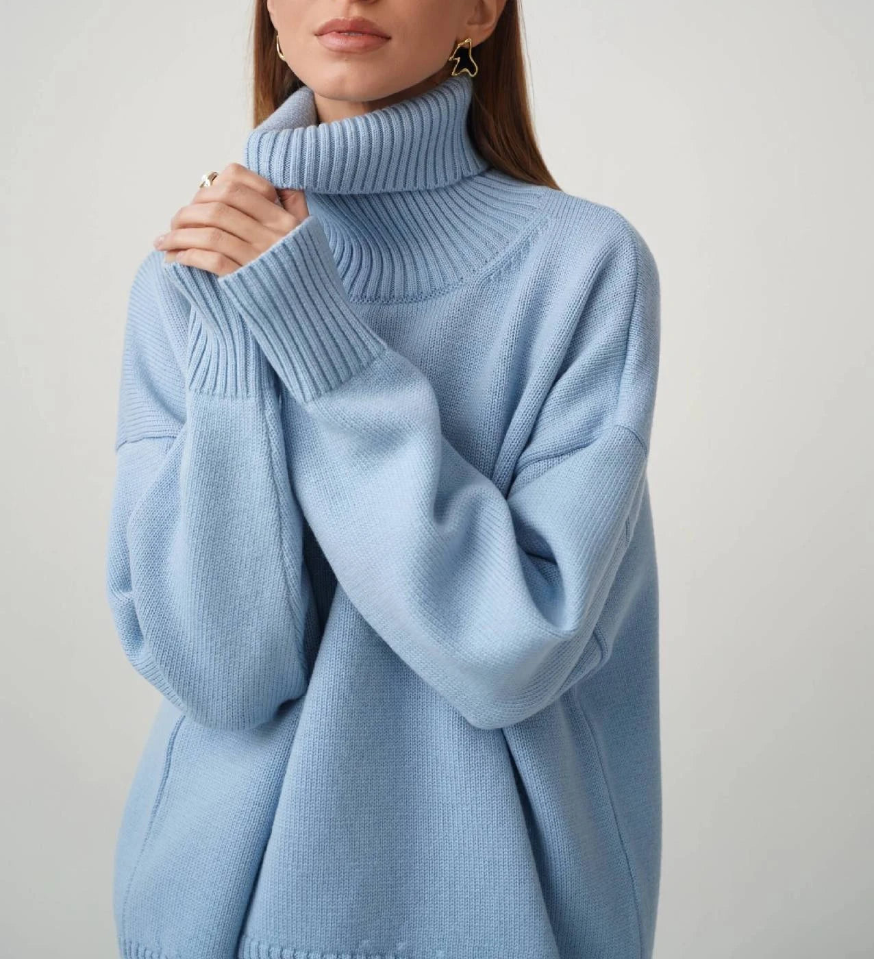 Romia | Gebreide Coltrui met Relaxed Fit