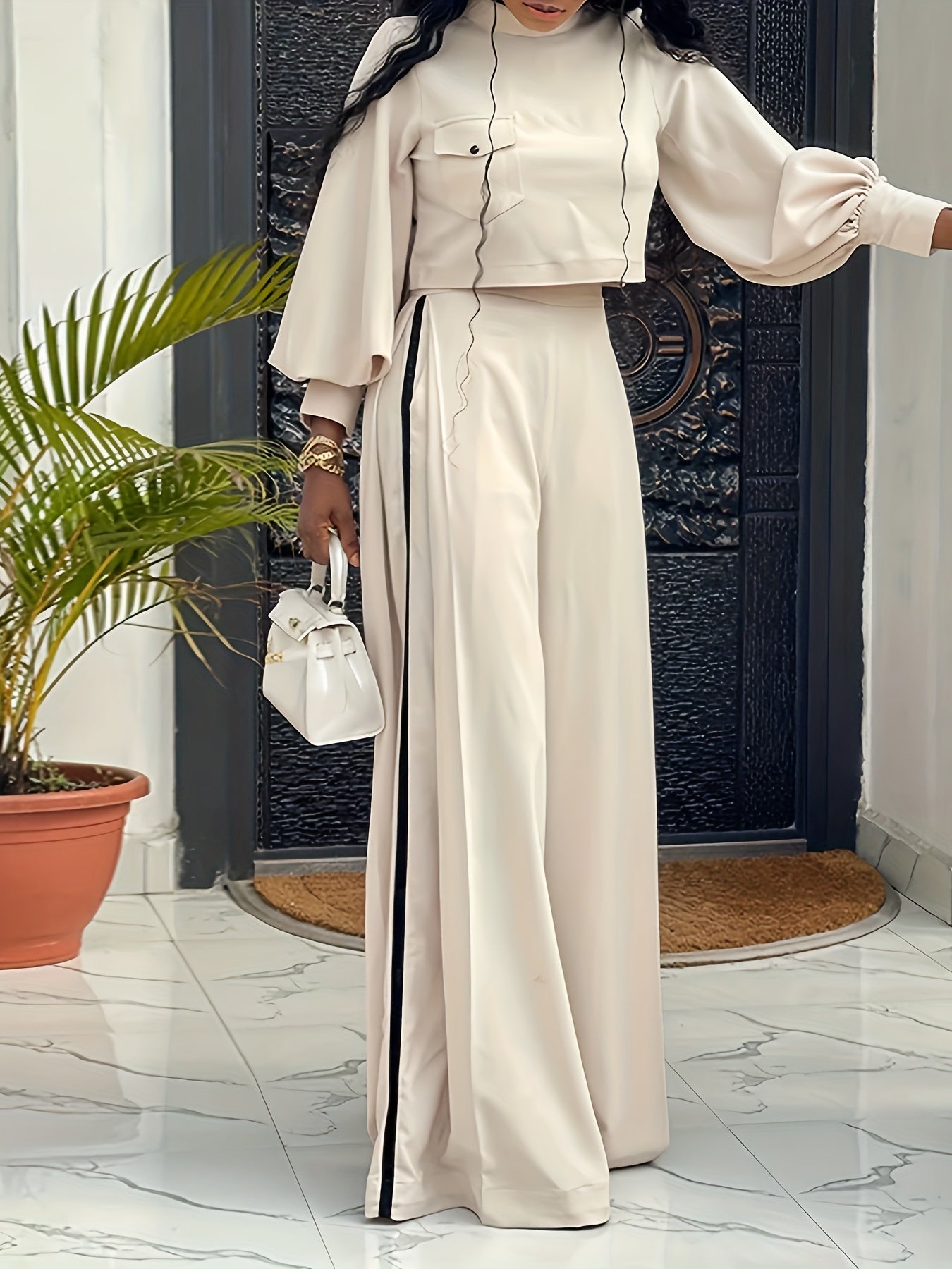 Nyra | Elegante Palazzo Dames Set