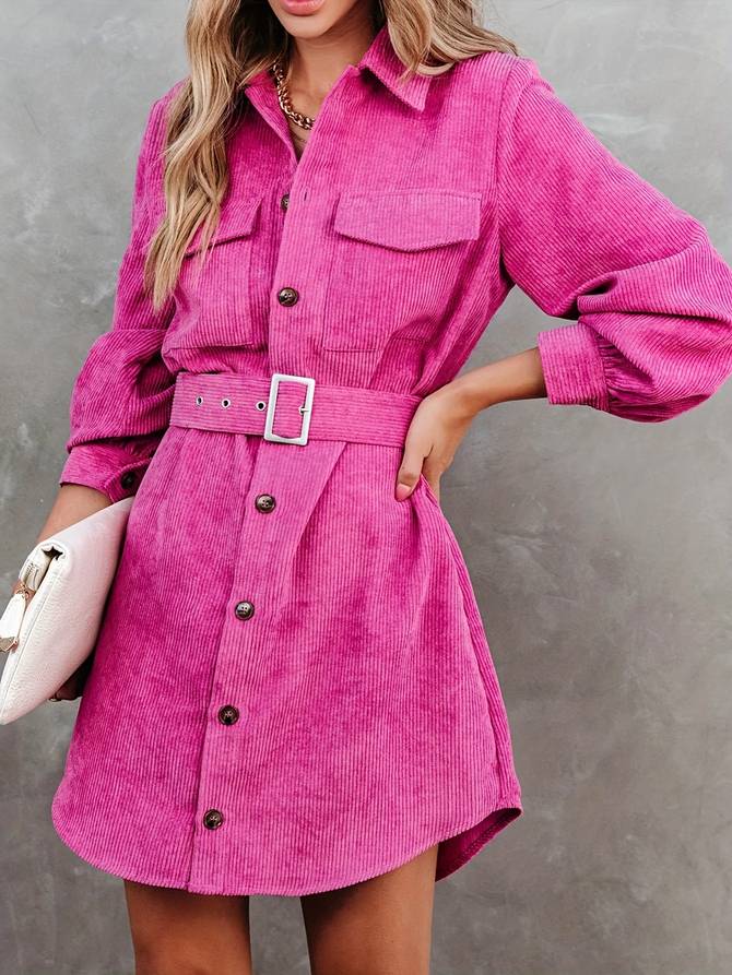 Joan | Corduroy Shirtjurk