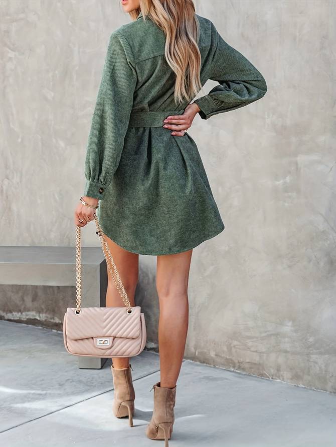 Joan | Corduroy Shirtjurk