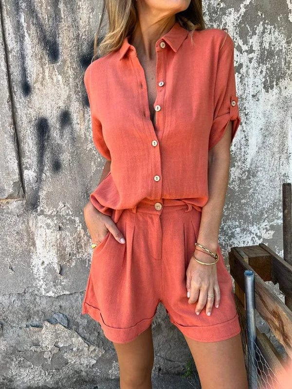 Linda | Luchtige Linnen Zomer Set