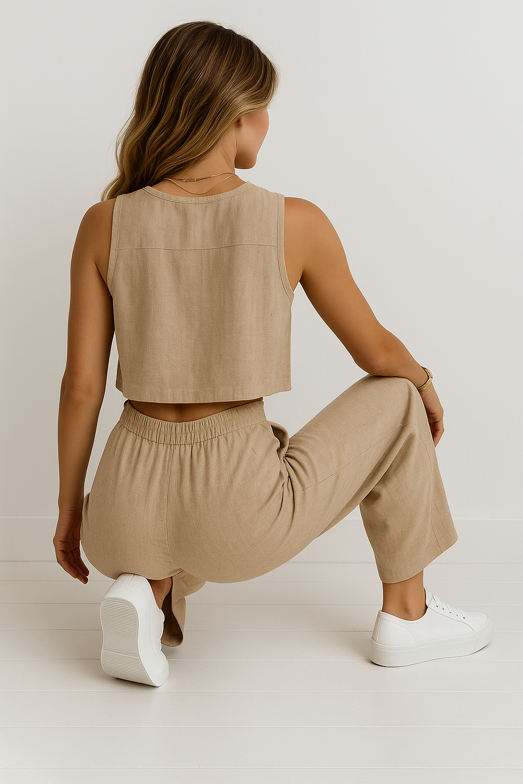Joanne | Linnen Twee-Delige Set