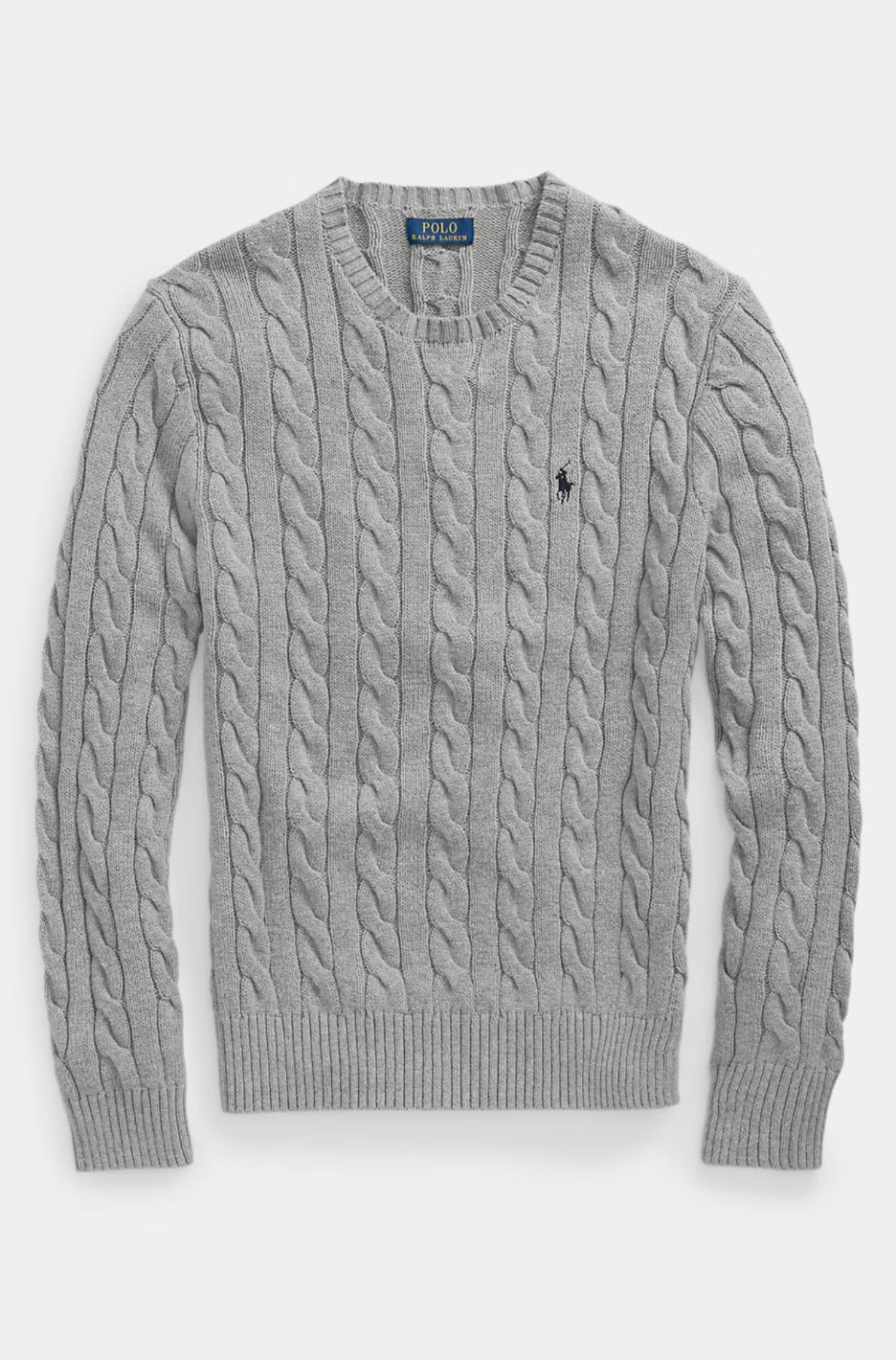 RL cable knit sweater