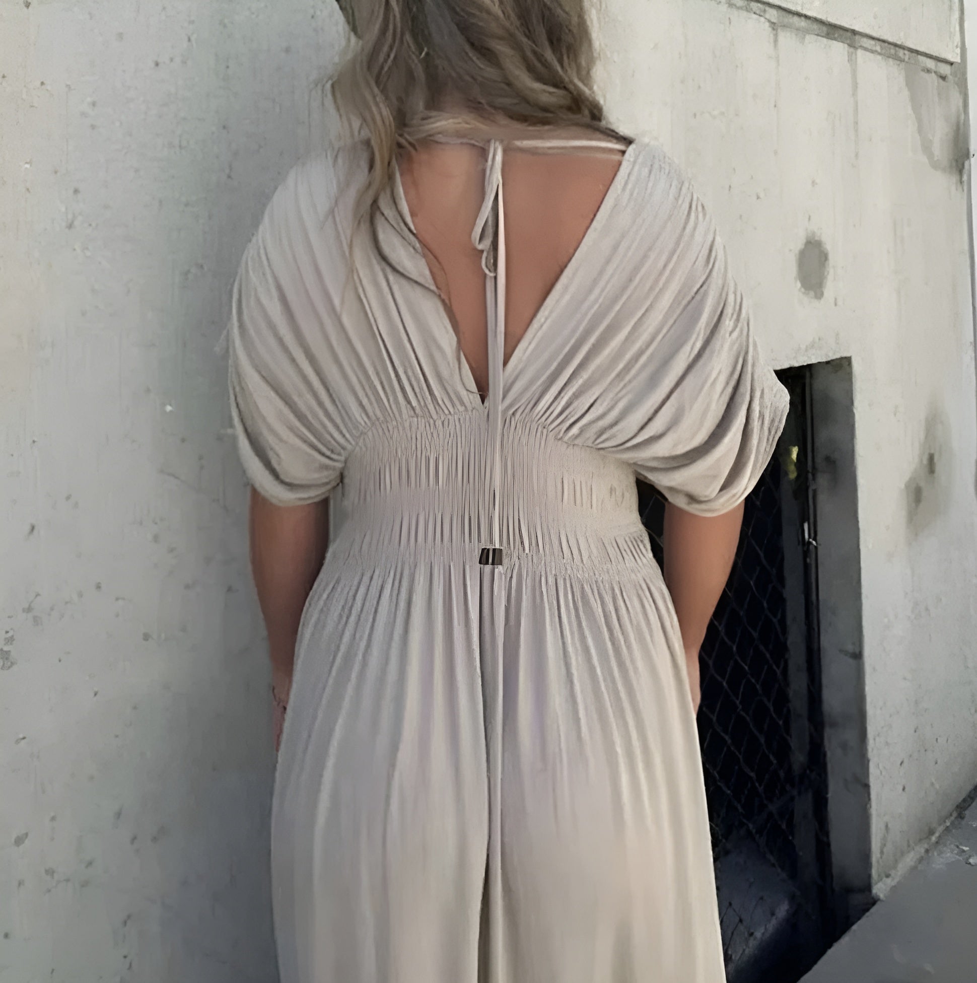 Allison | Maxi Jurk met Split