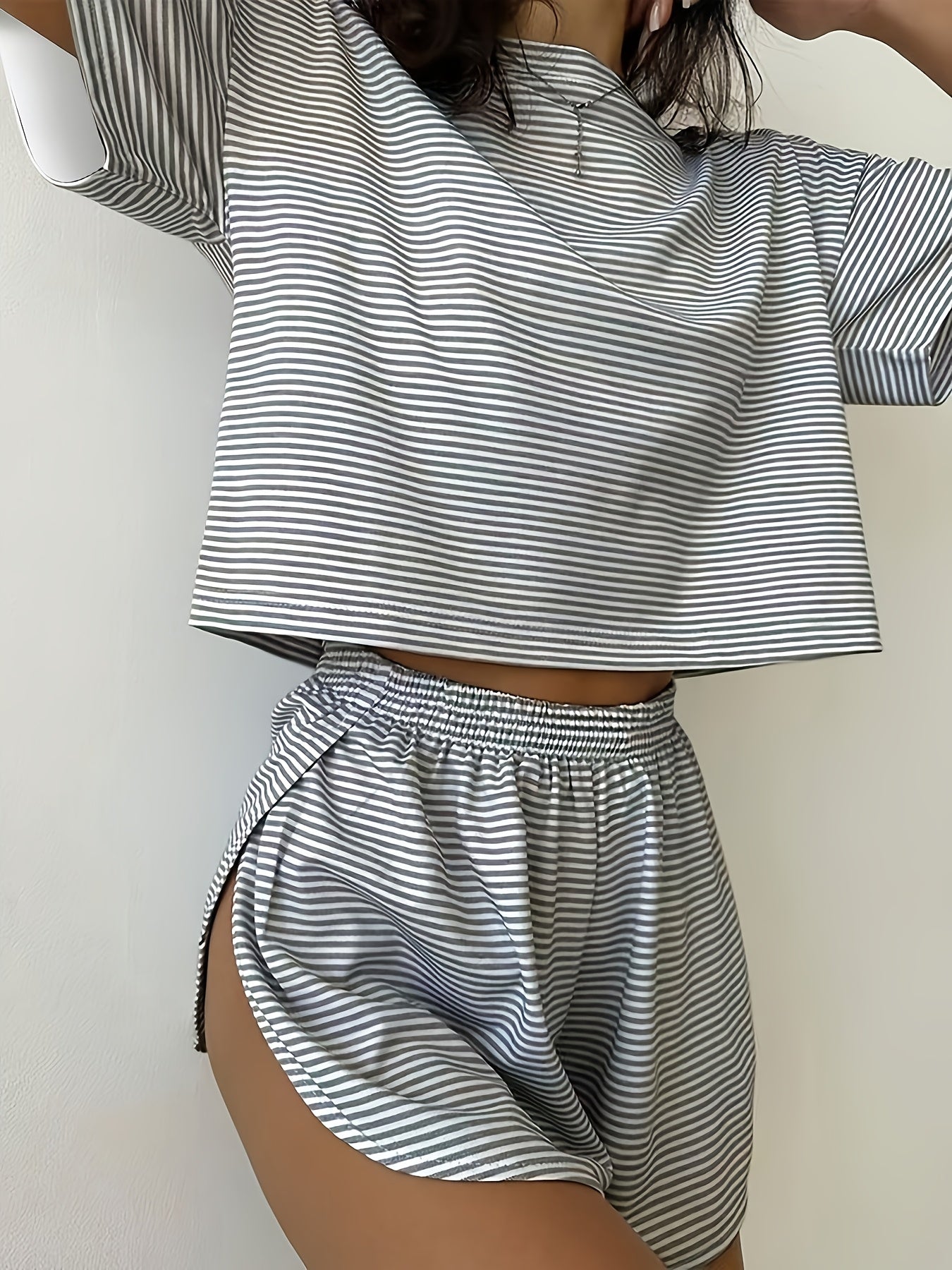 Dolores | Gestreepte Loungewear Set