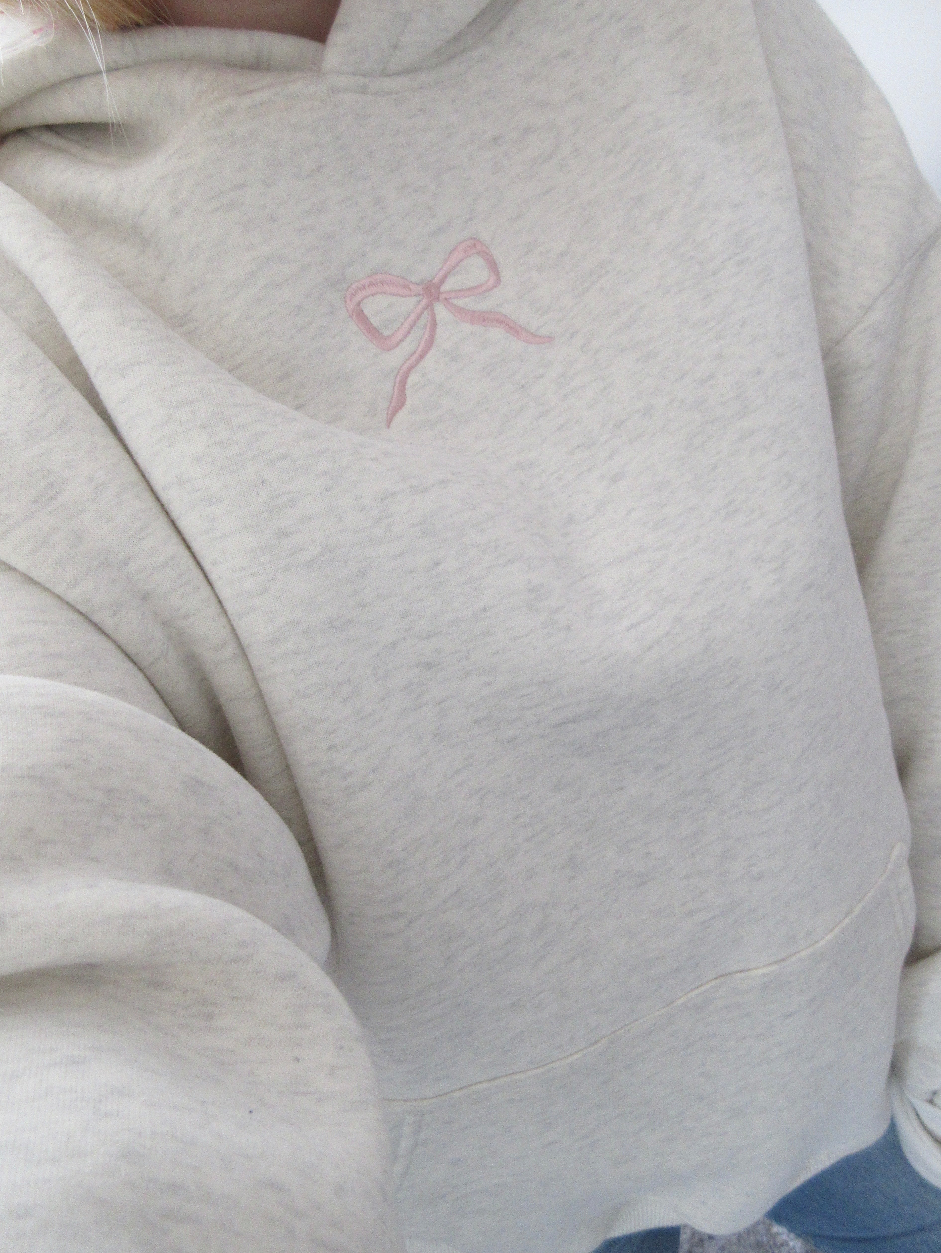 Oversized Bow Hoodie