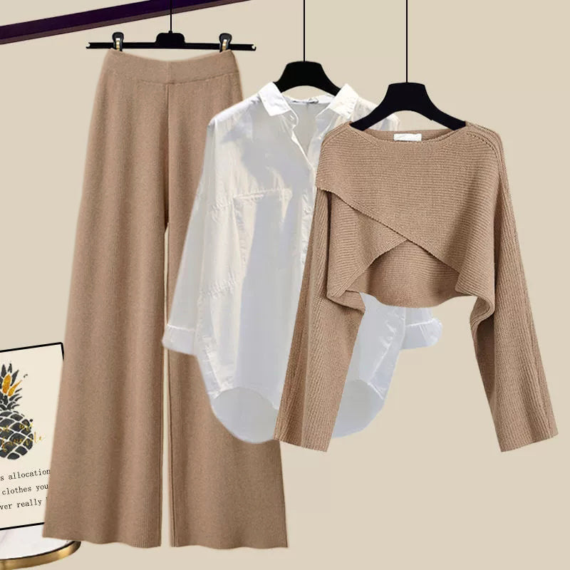 Trista | Stijlvolle Driedelige Set met Oversized Chic