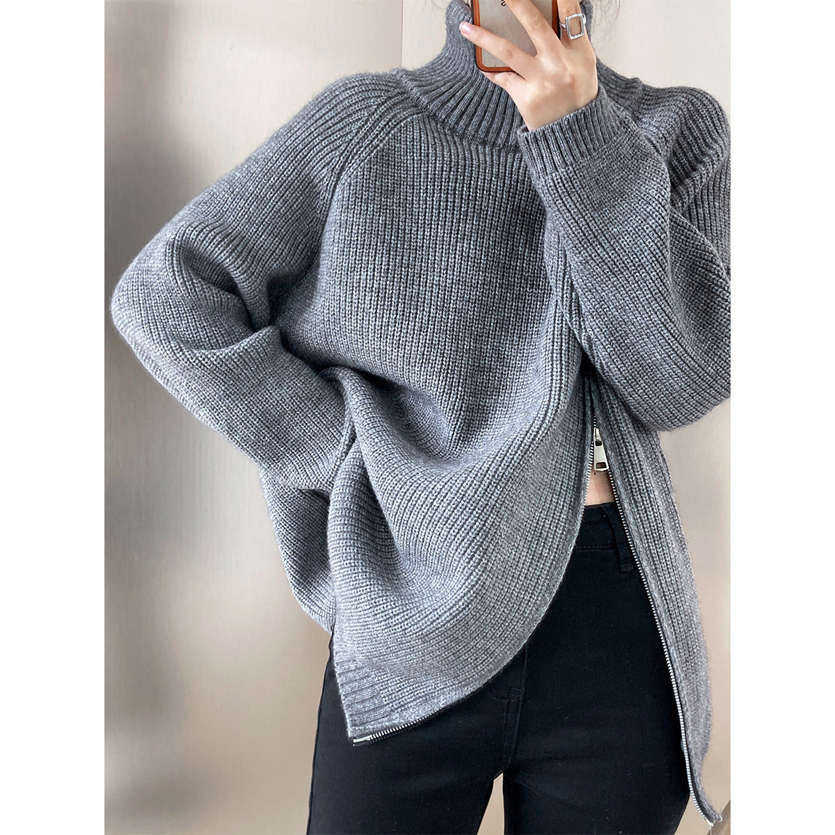 Warme Oversized Comfortabele Dames Trui