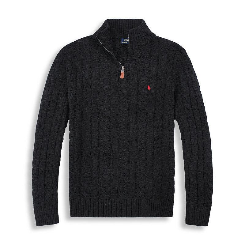 RL HALF-ZIP SWEATER