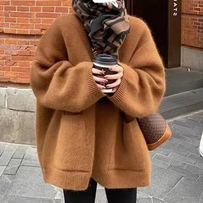 Warme Oversized Teddy Dames Trui